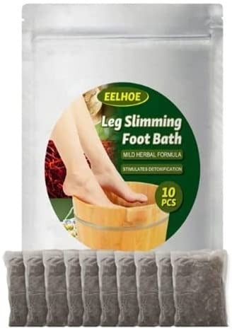 Image of 10 Pcs Lympatic Drainage Ginger Foot Soak Cleansing Detox Anti Edema Leg Spa USA - Cuts on Time